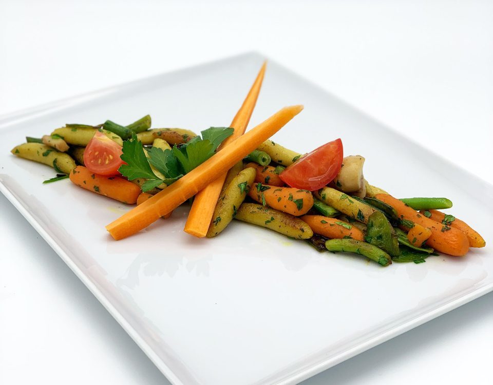 Schupfnudelpfanne mit Gemüse